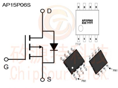 AP15P06S SOP8L