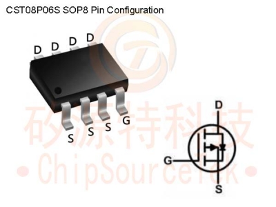 CST08P06S SOP8