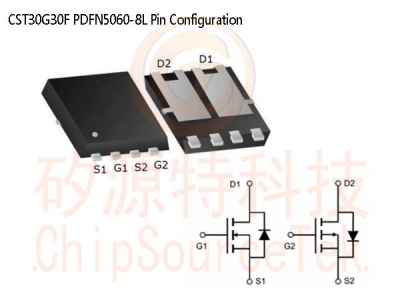 CST30G30F PDFN5060-8L