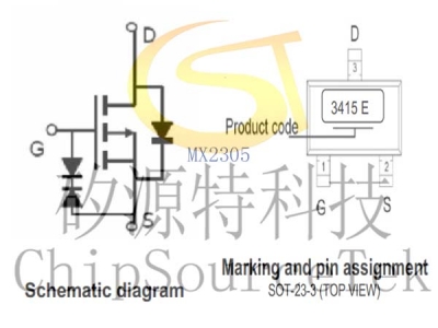 MX2305 SOT23-3