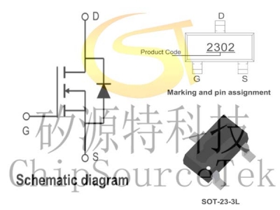 PE2302 SOT23-3L