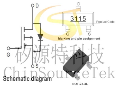 PE3115 SOT23-3L