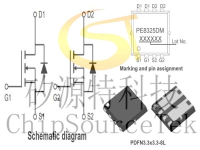 PE8325DM PDFN3.3x3.3-8L