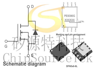 PE8390G DFN5x6-8L