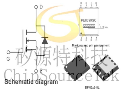 PE8390GC DFN5x6-8L