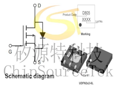 PED805 UDFN2x2-6L